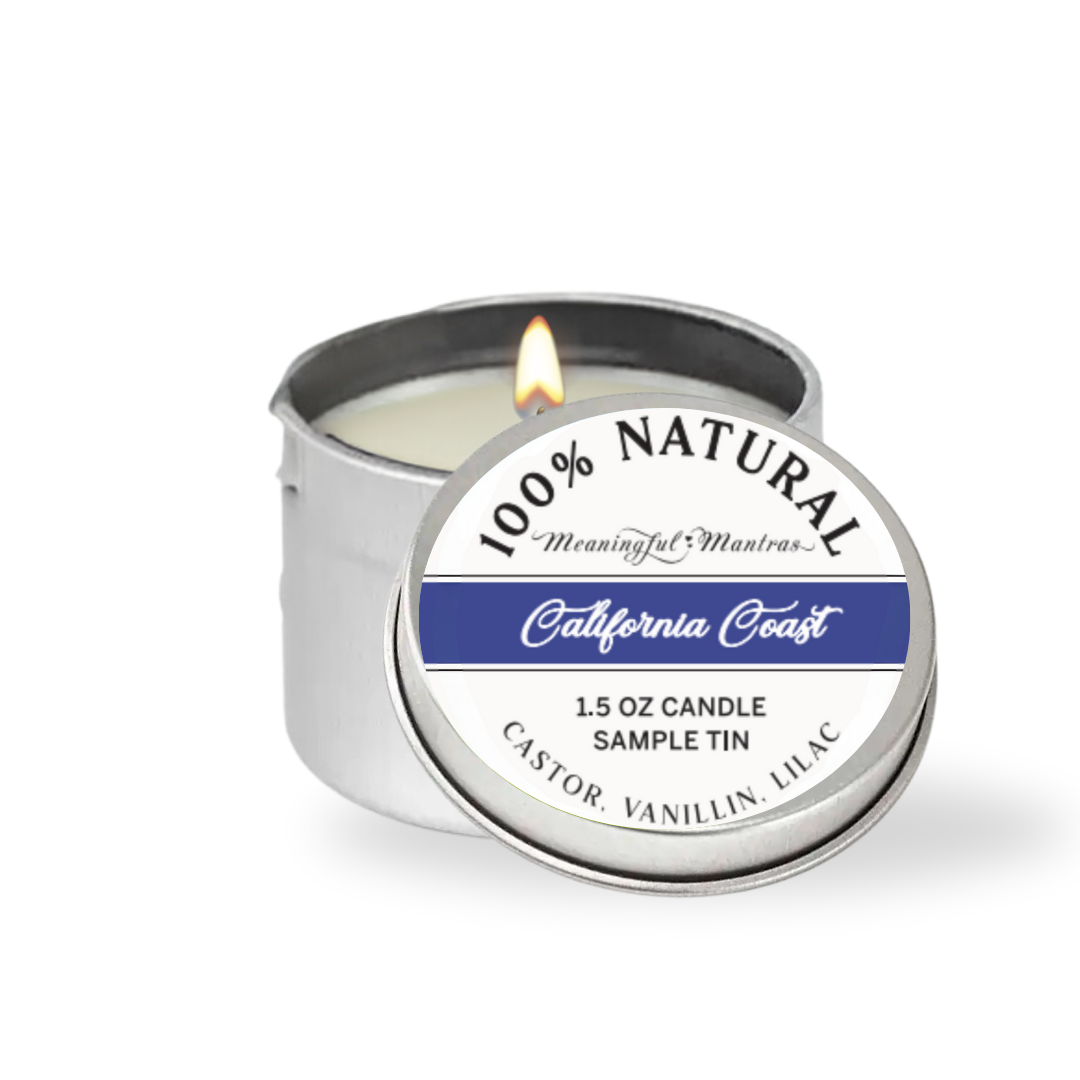 1.5oz California Coast Tin Candle