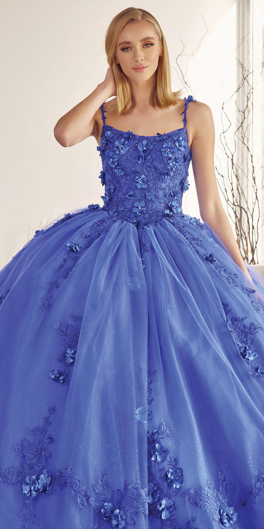Juliet 1436 A-Line Ball Quinceanera Poofy Gown