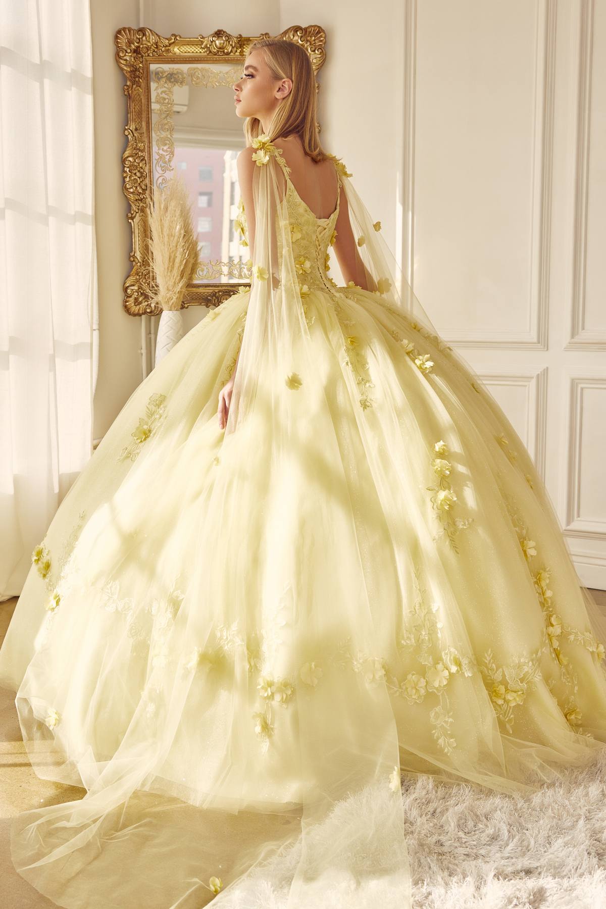 Juliet 1436 A-Line Ball Quinceanera Poofy Gown