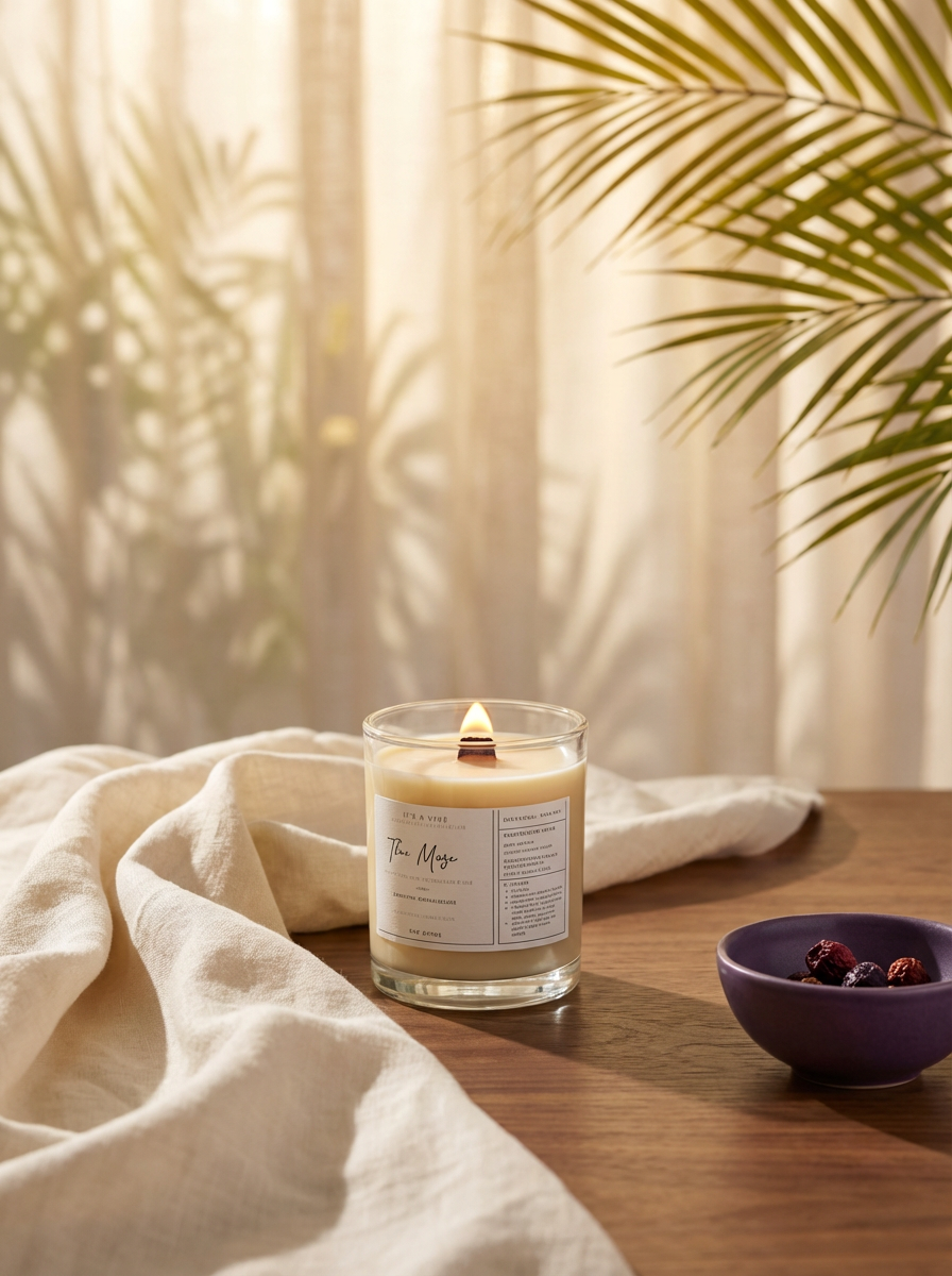 The Muse (Baies by Diptyque Type) - 8 oz Glass Candle