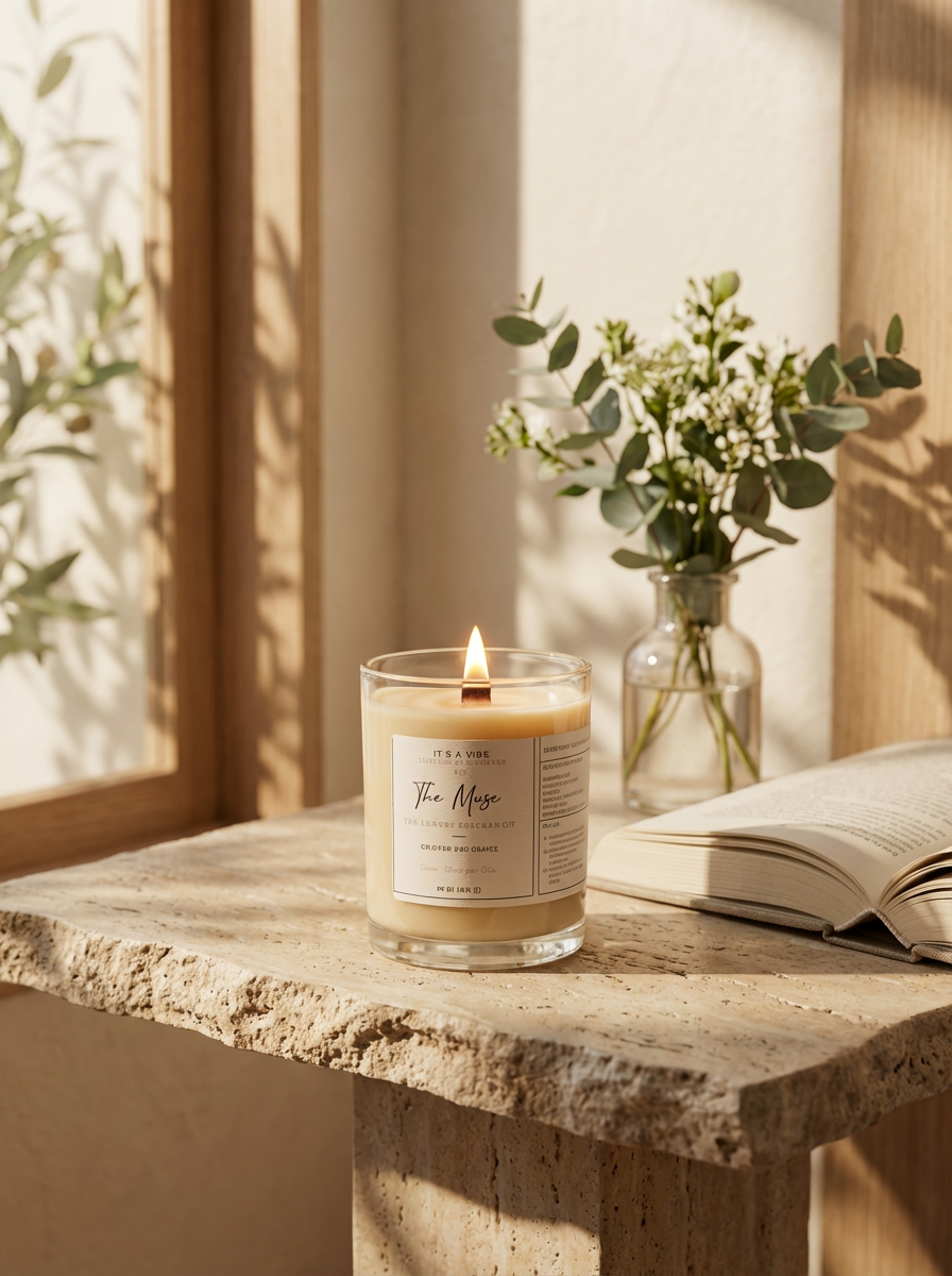 The Muse (Baies by Diptyque Type) - 8 oz Glass Candle