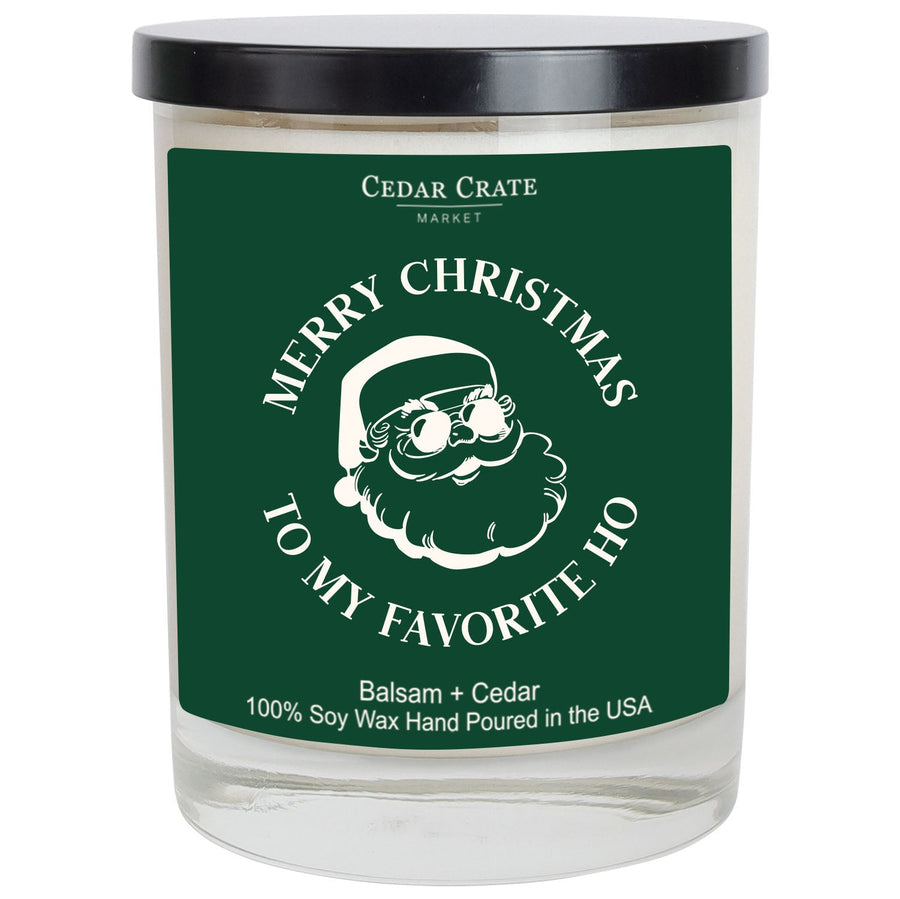 Christmas Candles - Merry Christmas To My Favorite Ho, Color