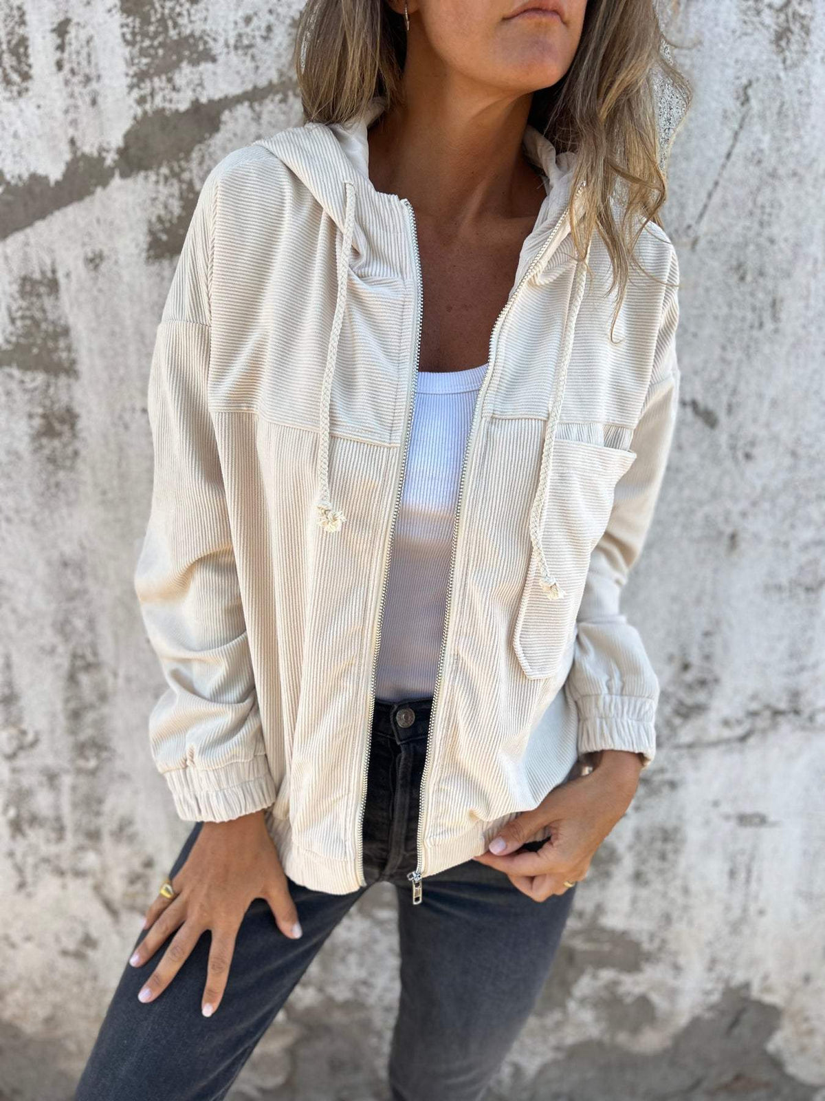 Elizabeth Cozy Zip Hoodie