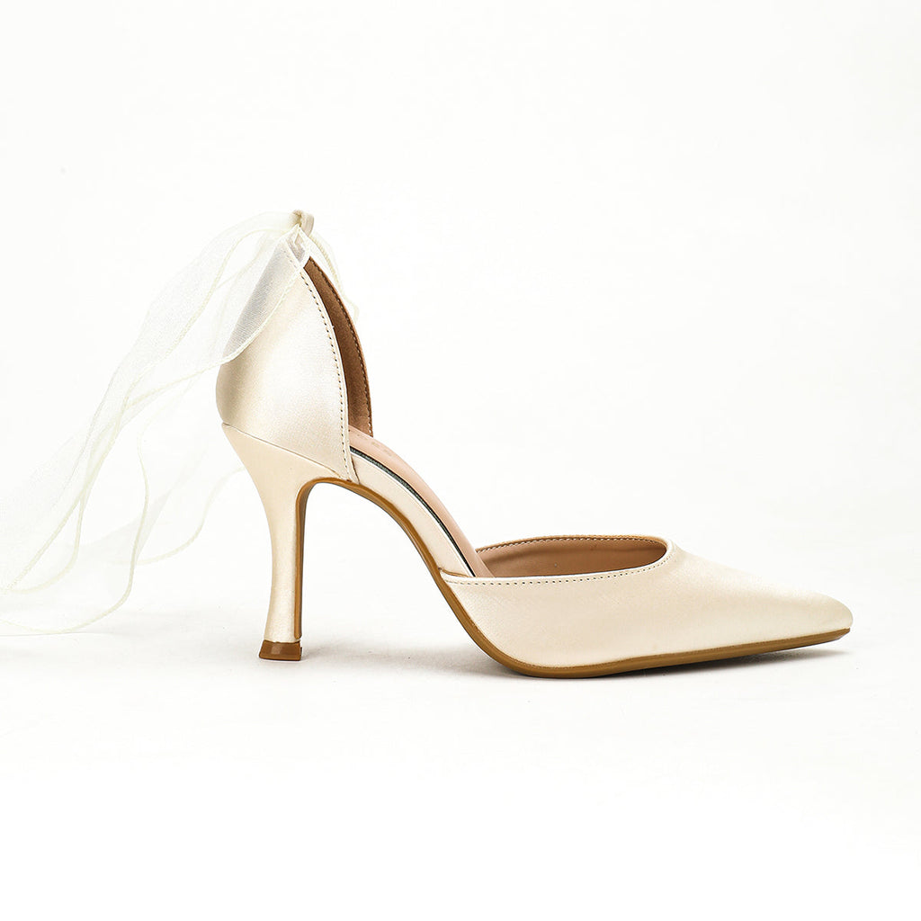 Deena - Bridal Bow Heels