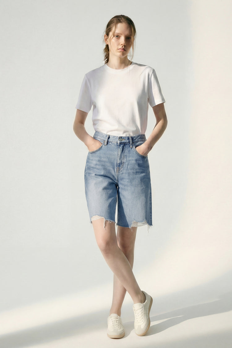 Coastal Breeze 90's Bermuda Shorts HJ807