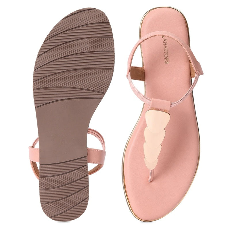 Bonita - Blush Pink Thong Sandals