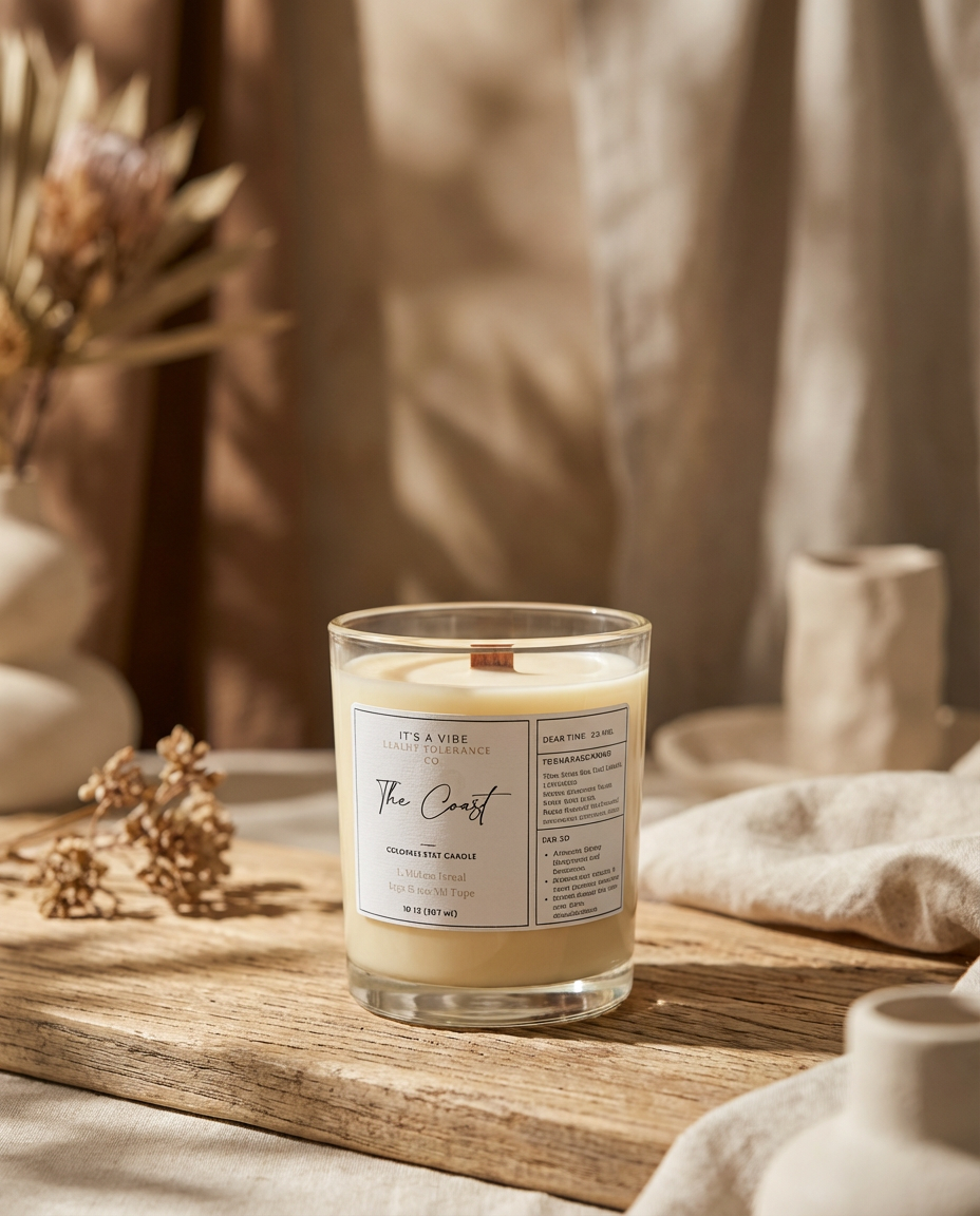 The Coast (Wood Sage & Sea Salt by Jo Malone Type) - 8oz Glass Candle
