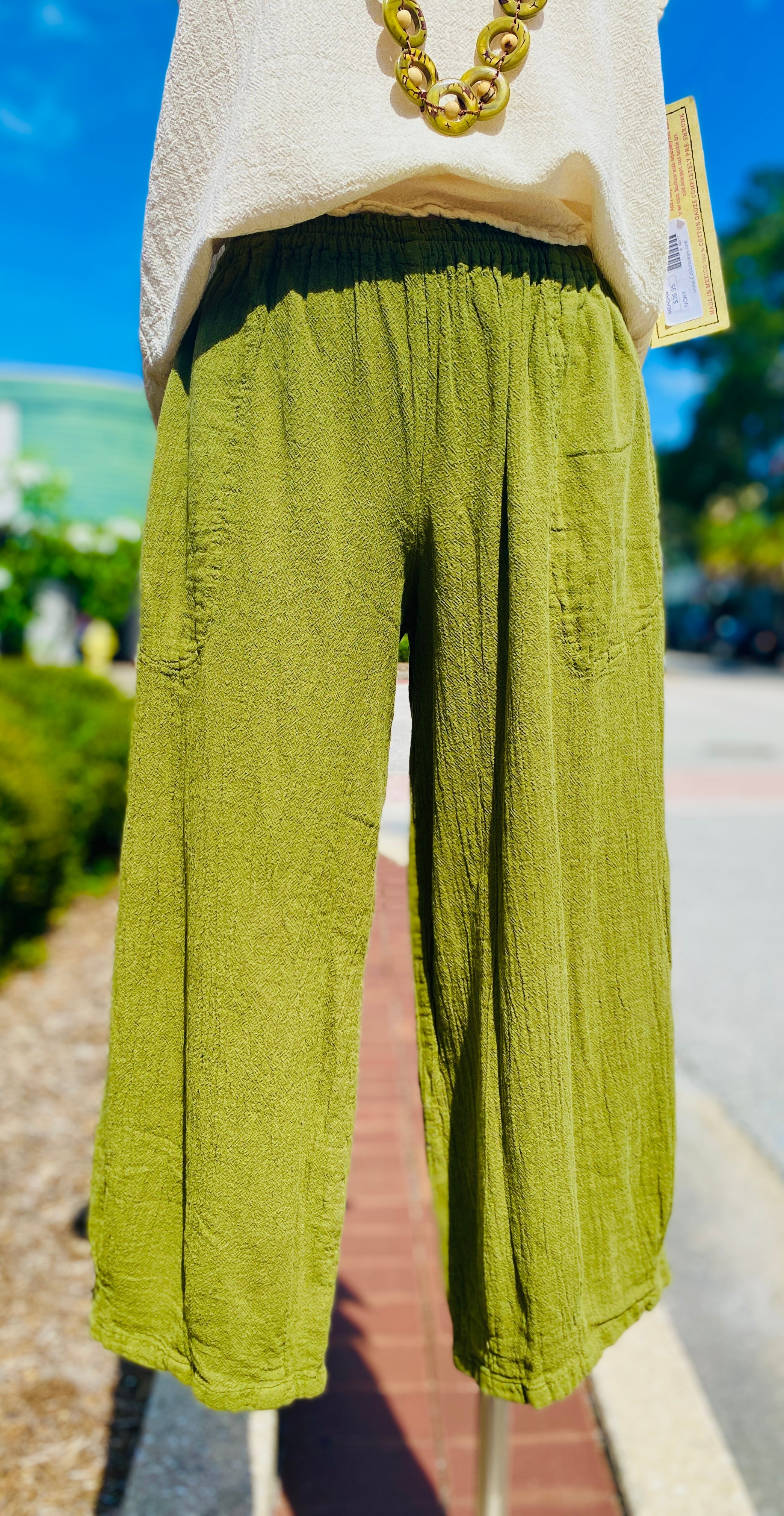 Ron Pant 100% Cotton Gauze
