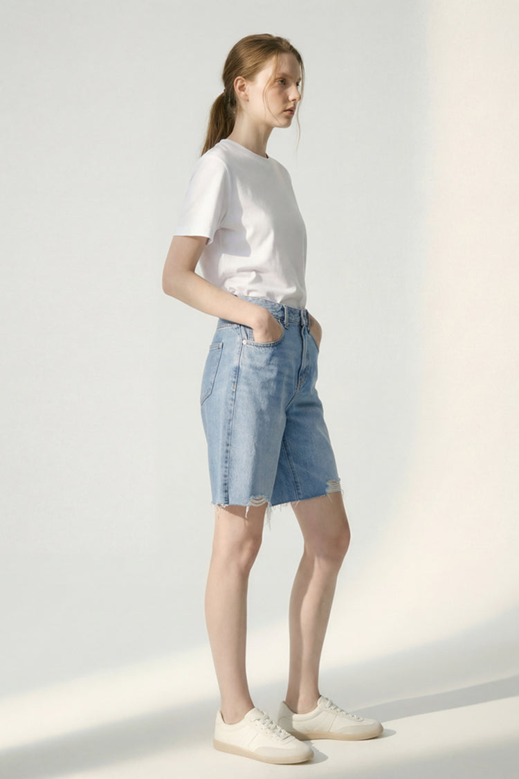 Coastal Breeze 90's Bermuda Shorts HJ807
