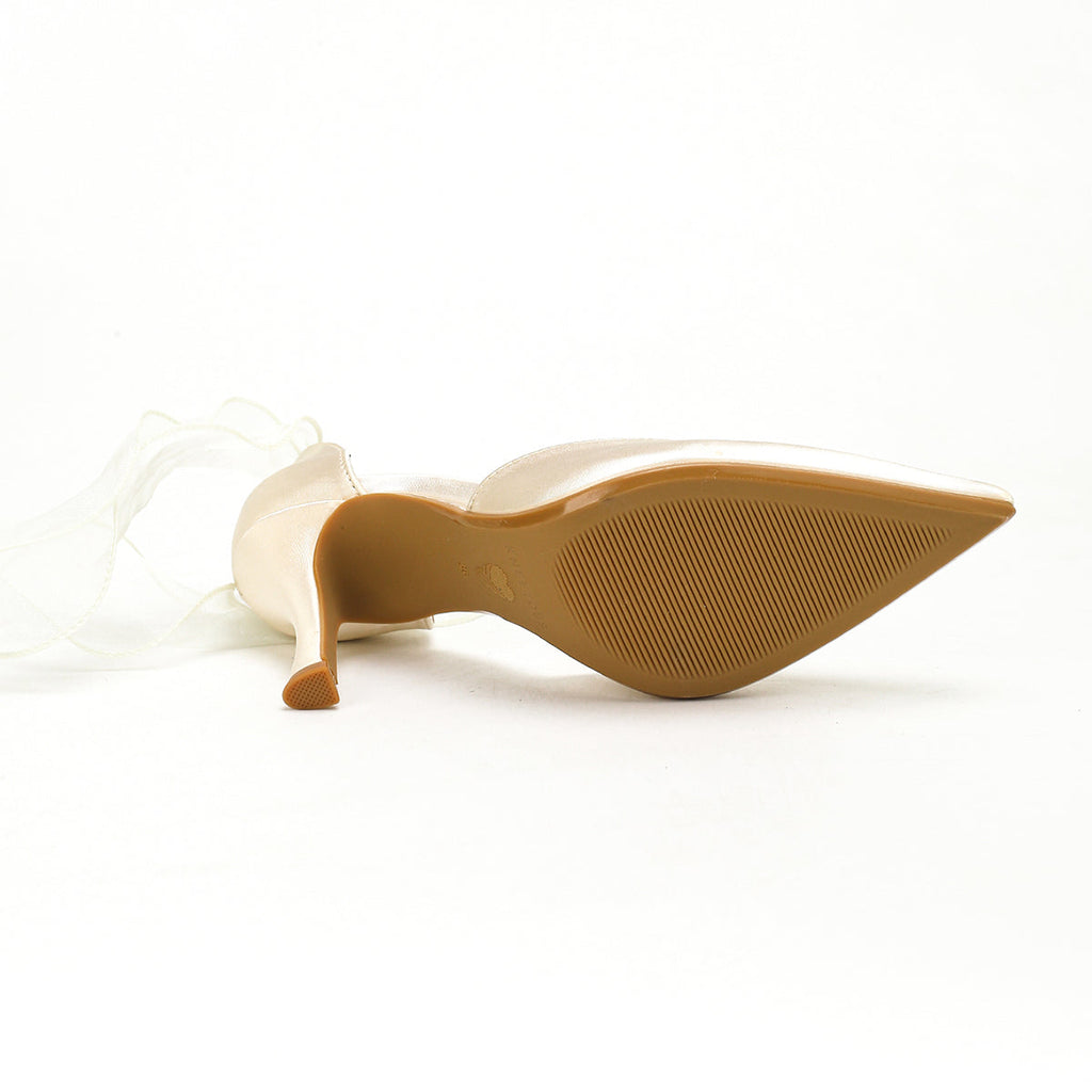 Deena - Bridal Bow Heels