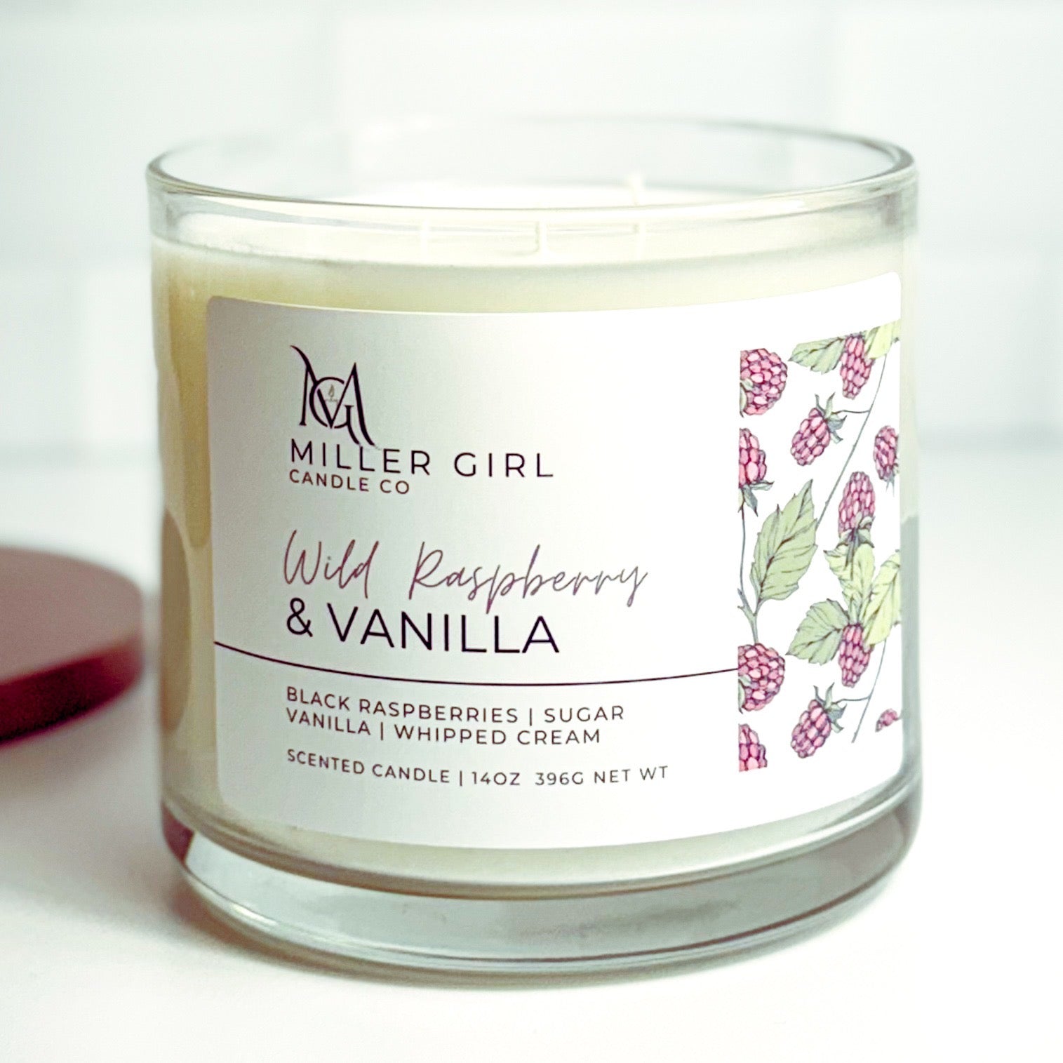 Wild Raspberry + Vanilla | Candles