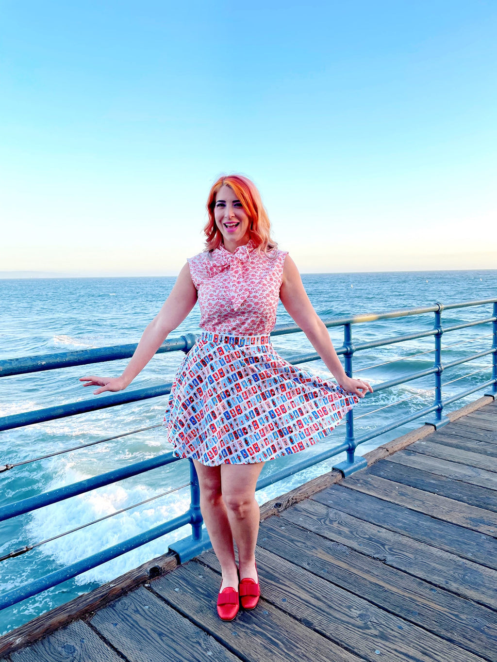 Umbrella Bow Top - Plus Sizes only