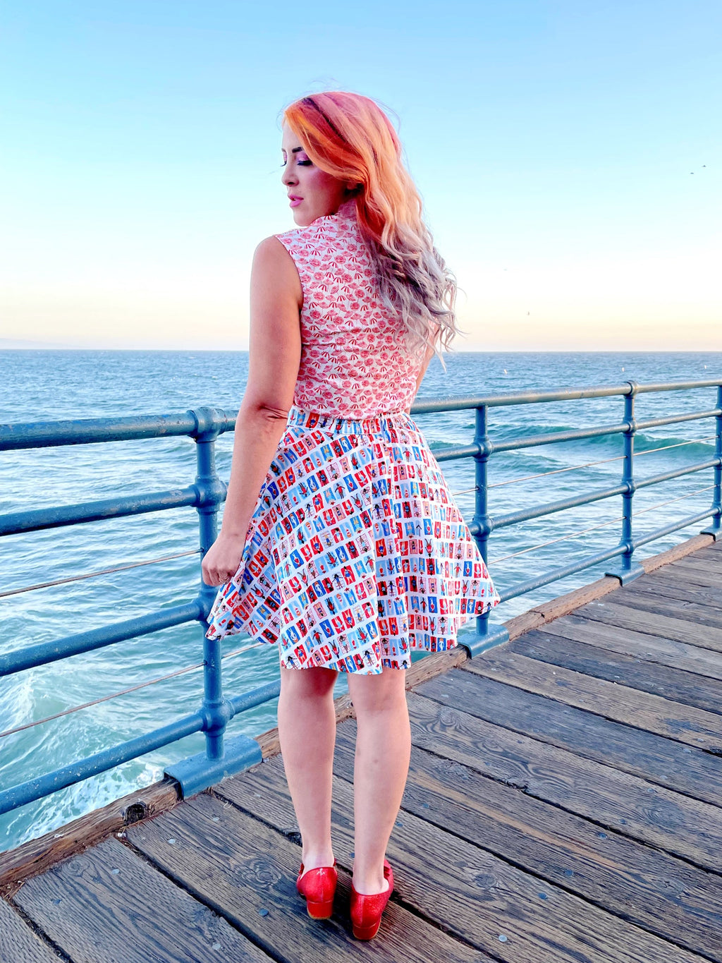Umbrella Bow Top - Plus Sizes only