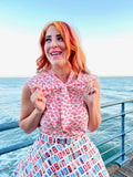 Umbrella Bow Top - Plus Sizes only