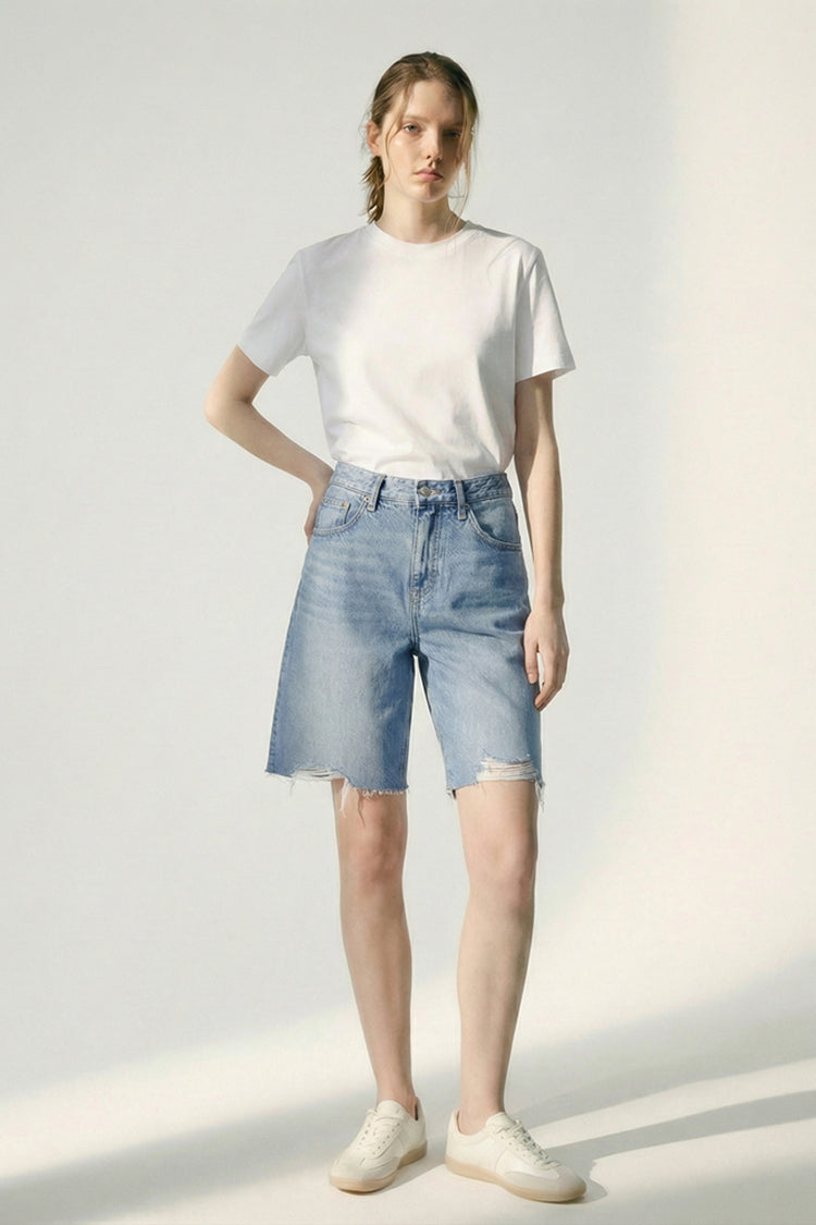 Coastal Breeze 90's Bermuda Shorts HJ807