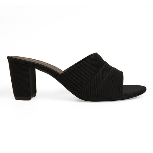Aurelia- Black Block Heels