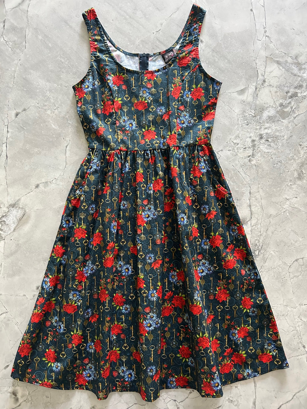Keys Fit & Flare Dress