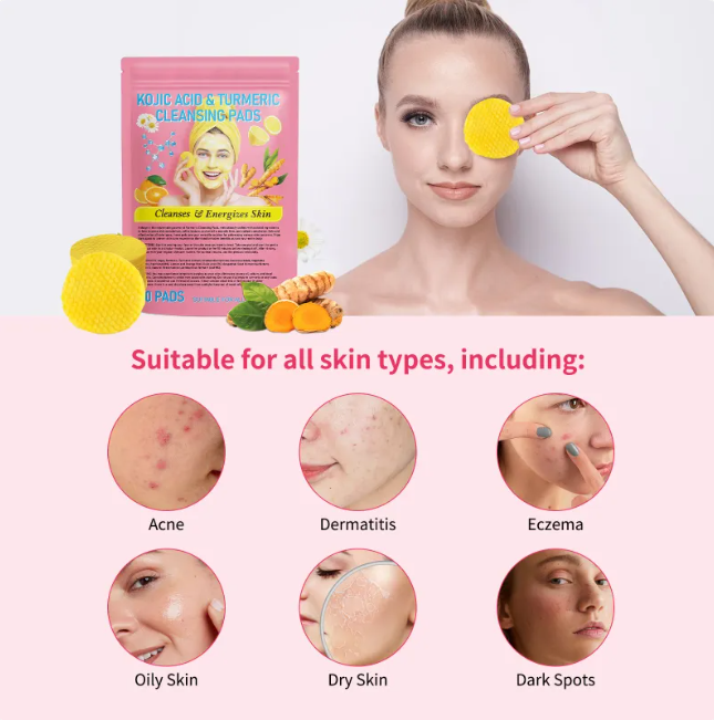 Turmeric & Kojic Skin Brightening Pads