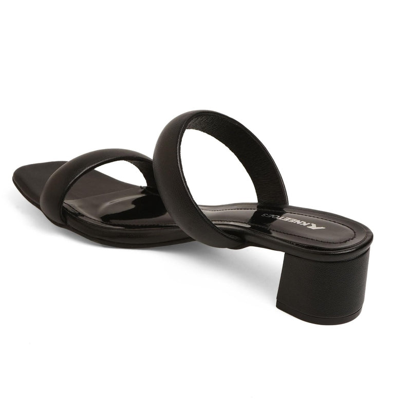 Brillara - Black Block Heels
