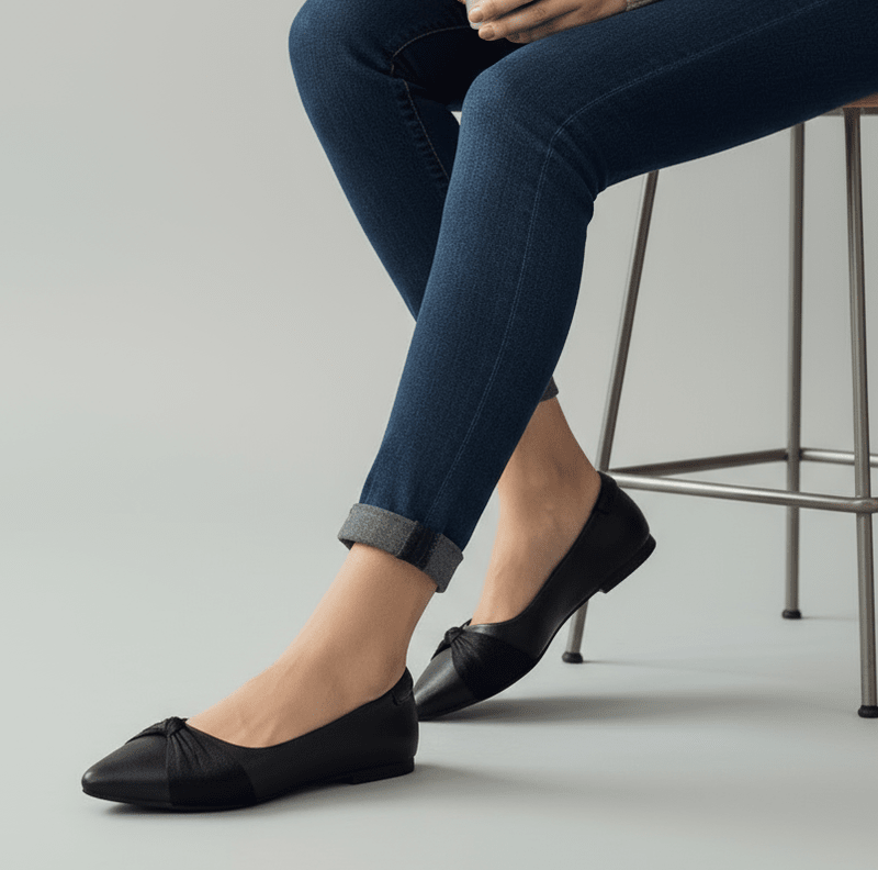 Bruna – Black Ballerinas