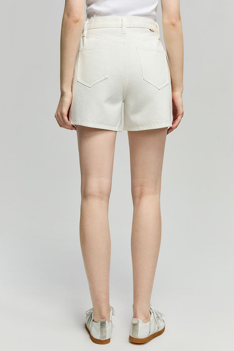 Golden Hour High Rise Girlfriend Shorts HJ801