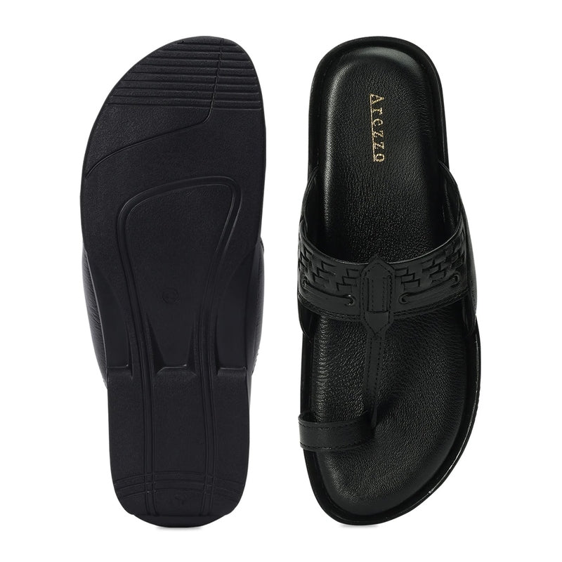Bennett - Black Slip-Ons