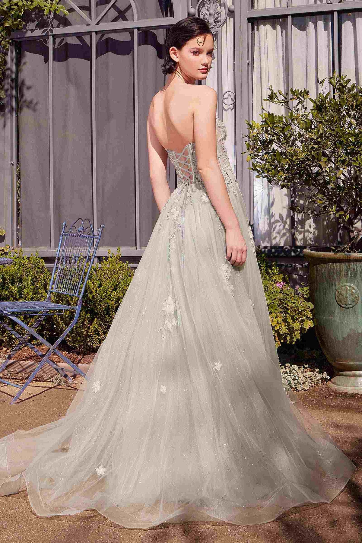 Andrea & Leo A1418 Dress Long Strapless A-Line Ball Gown