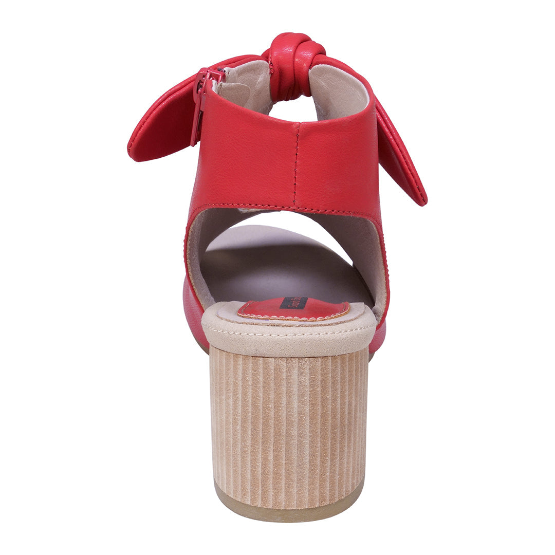 Women's Kimora Red Heeled Sandals