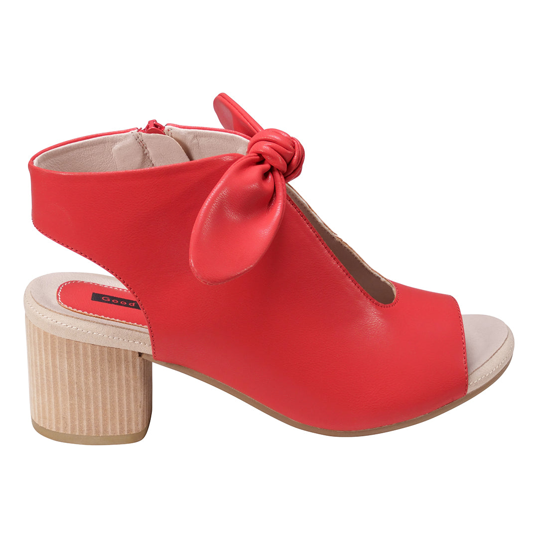 Women's Kimora Red Heeled Sandals