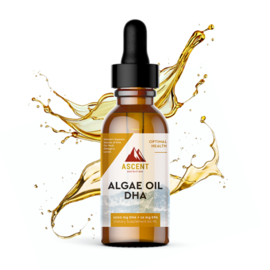 Algae Oil DHA Omega-3's - Vegan and Vegetarian, 1000 mg