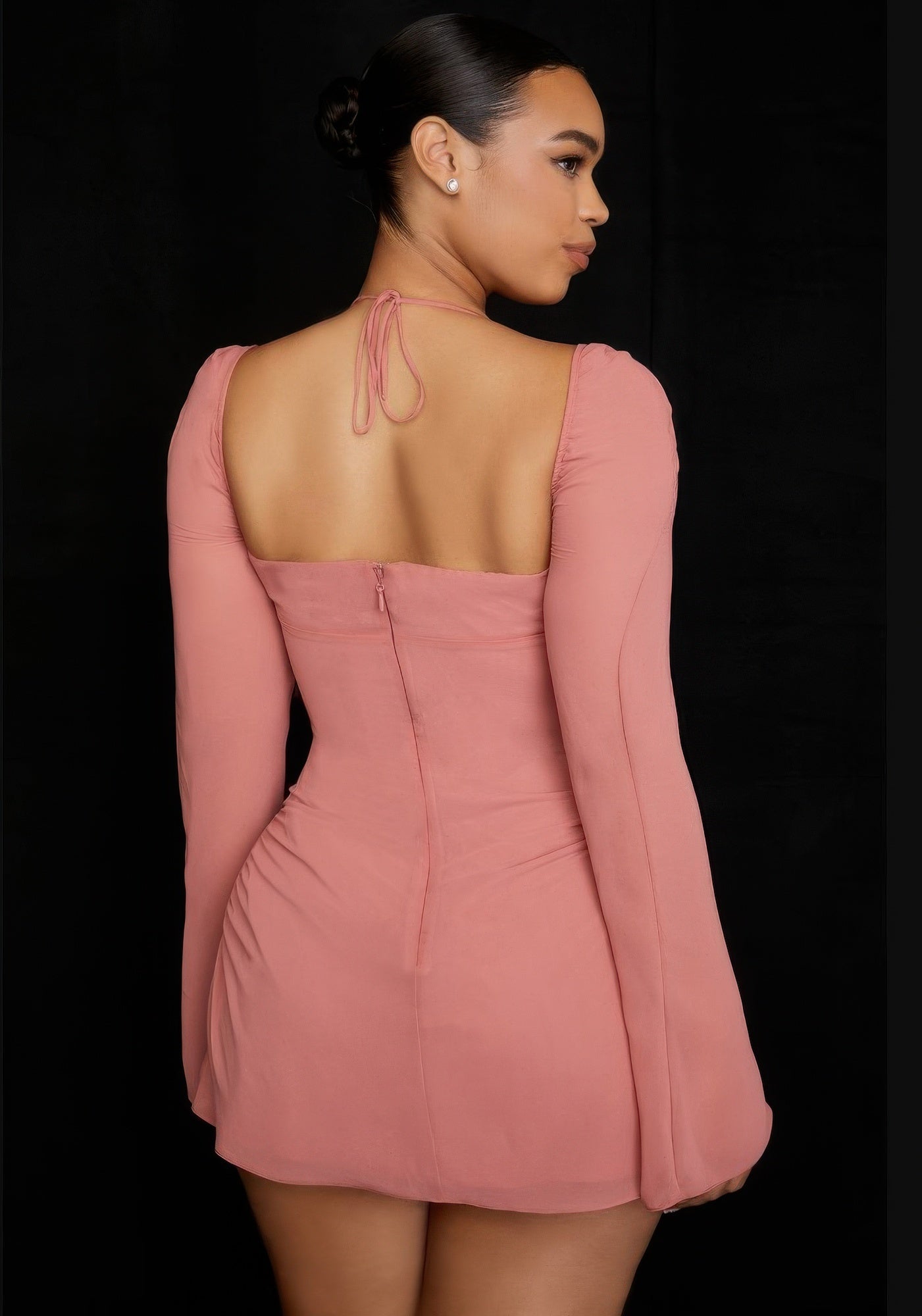 Peek Hole Mini Dress