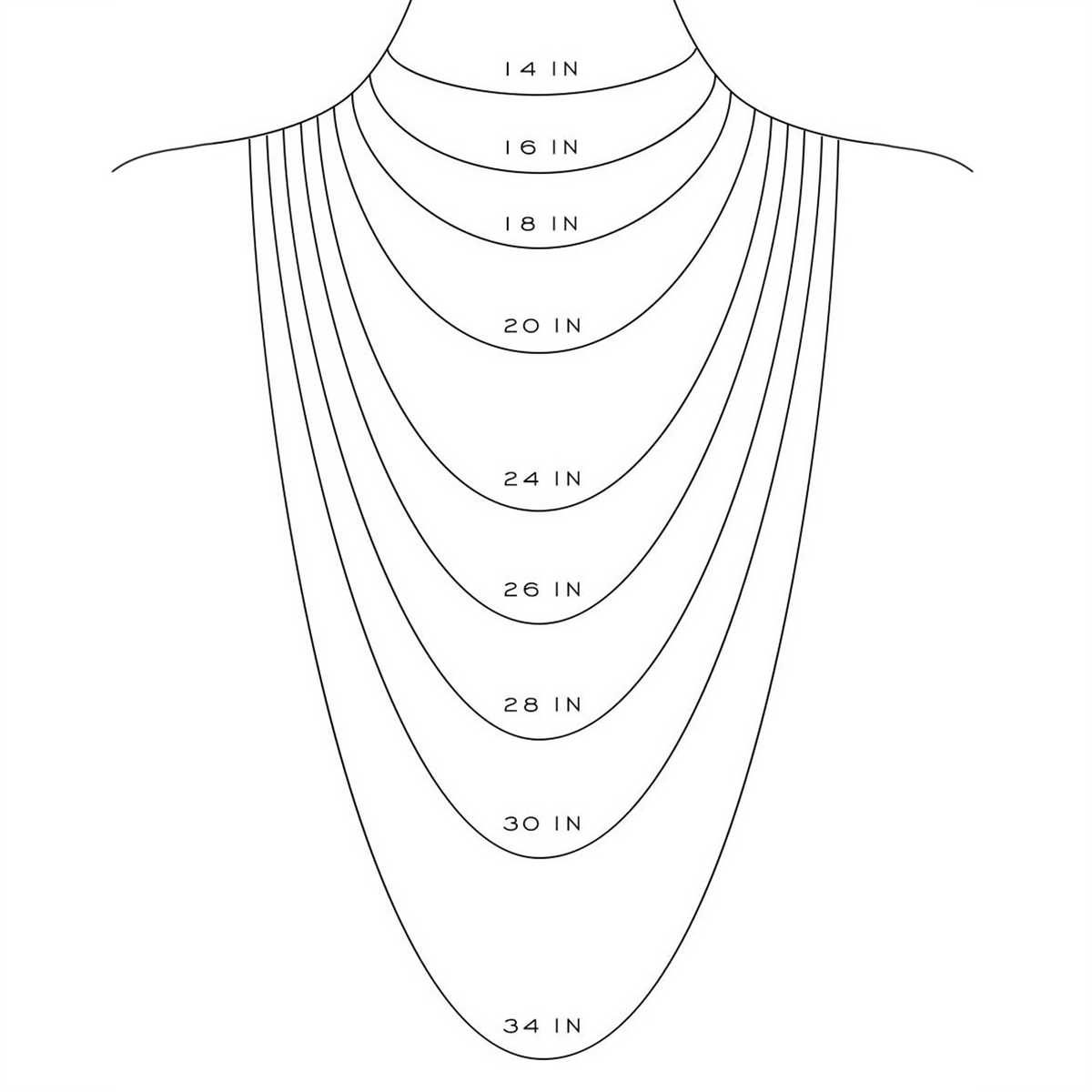 C031W B.Tiff Diamond Cut Chain Necklace/ 1.3mm (An exclusive clasp design)