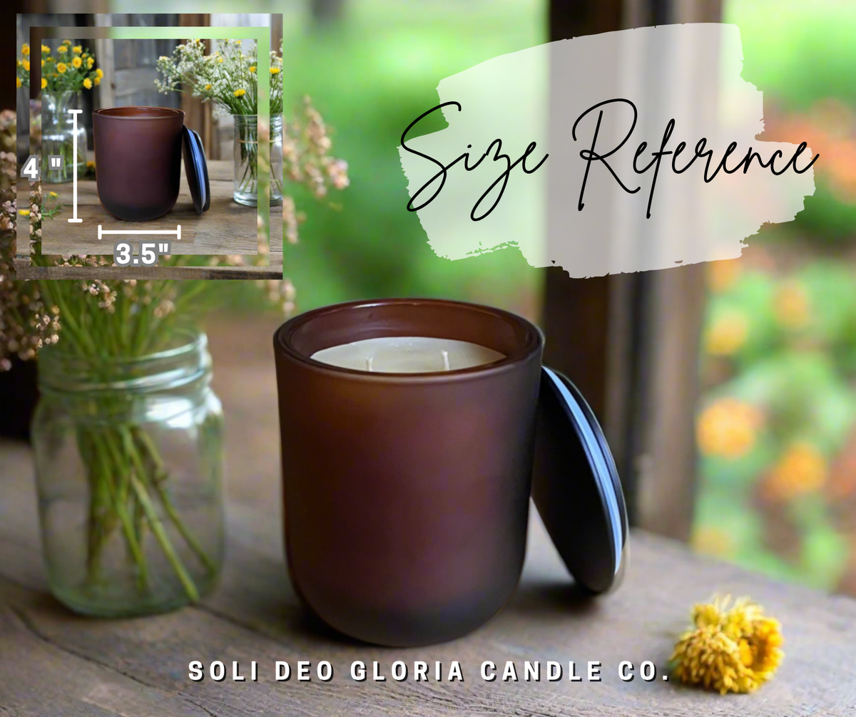 Sugar & Spice Beeswax Candle | Cozy Holiday Cookie Scent | Organic Essential Oil & Extract Infused
