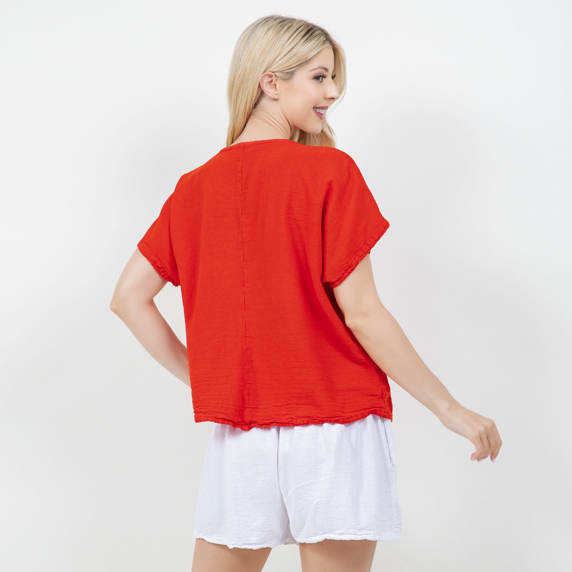 Constance Top -100% Cotton Gauze -  New Colors!