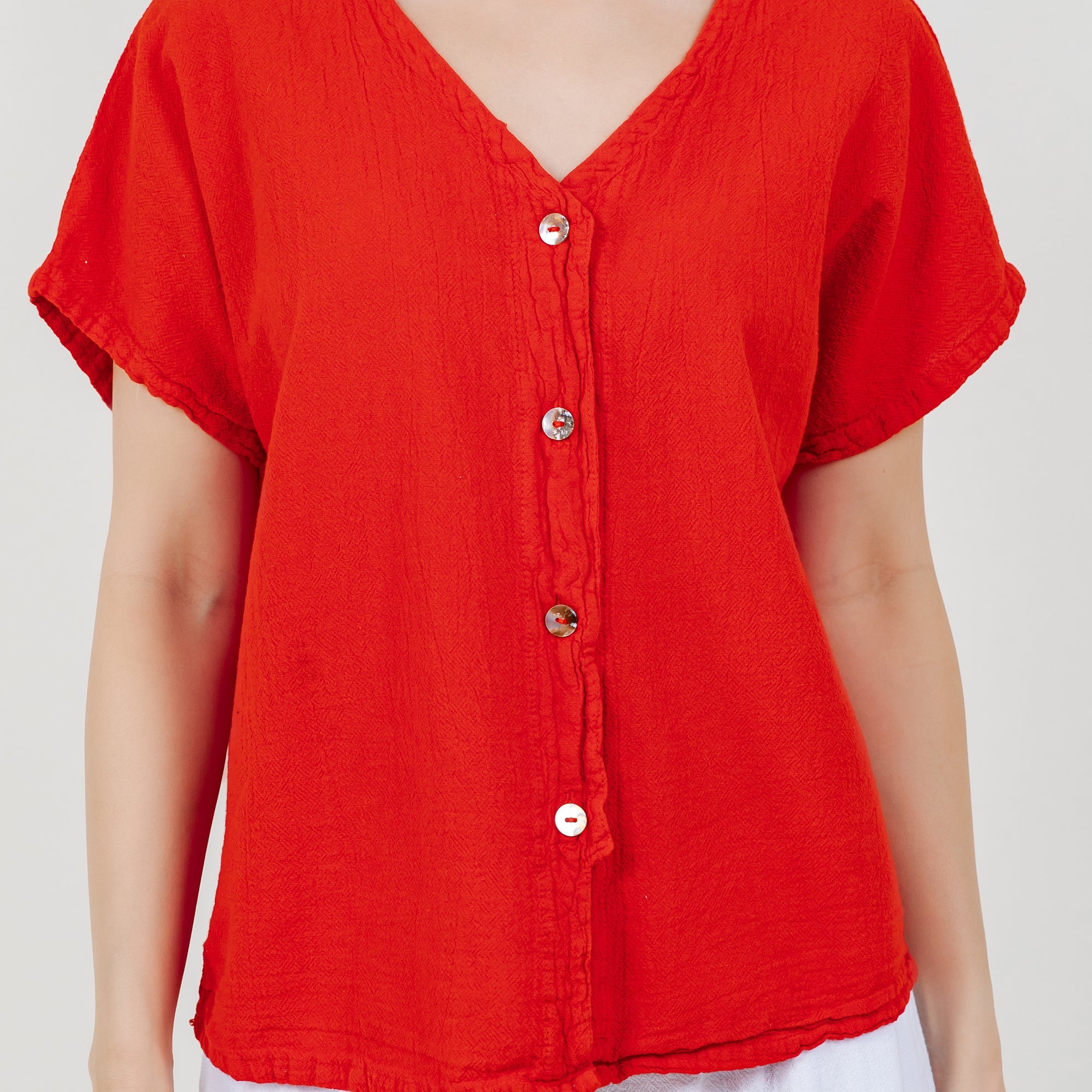 Constance Top -100% Cotton Gauze -  New Colors!