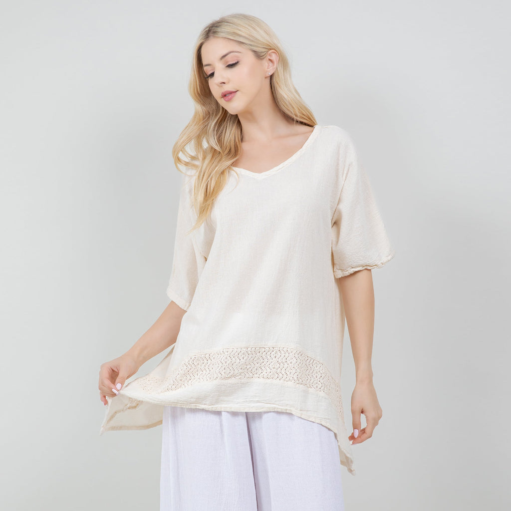 Women's Cotton Gauze Cynthia Top