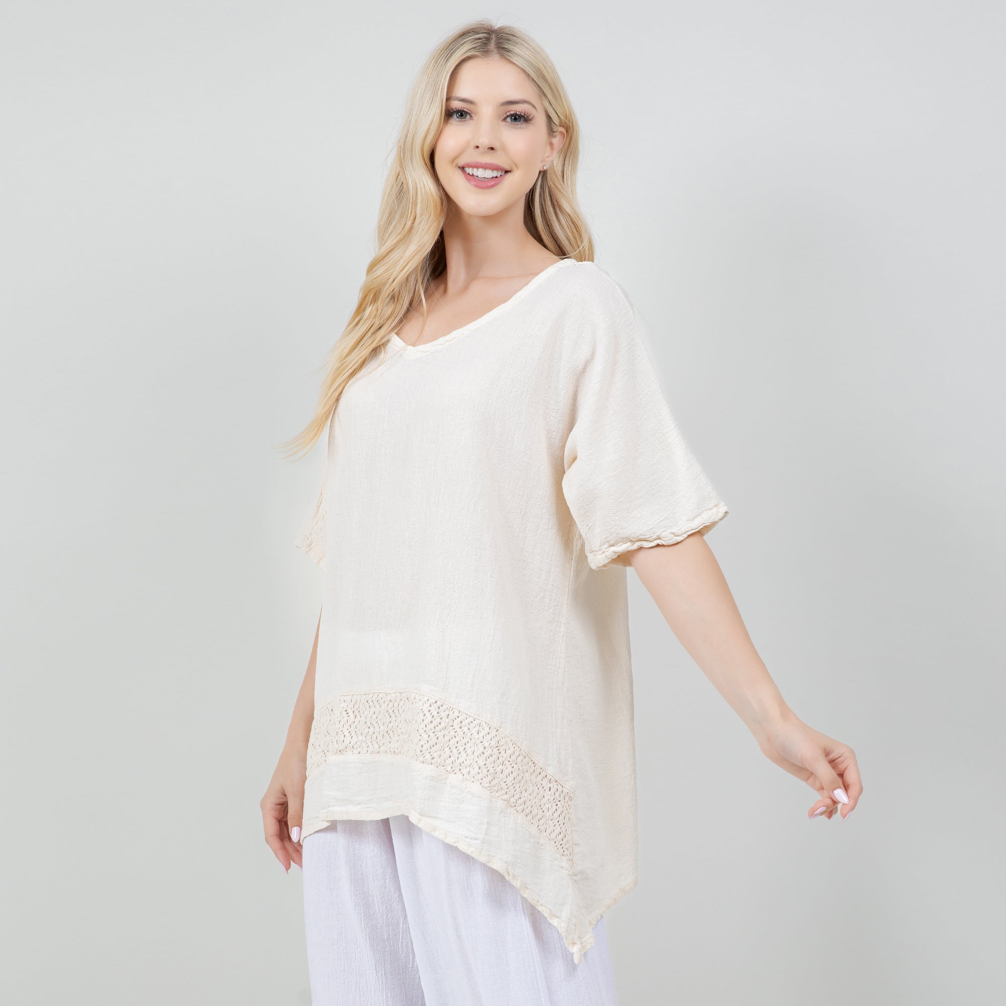 Women's Cotton Gauze Cynthia Top