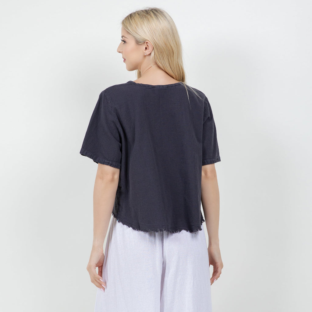 Women's 100% Cotton Gauze Heidi Top