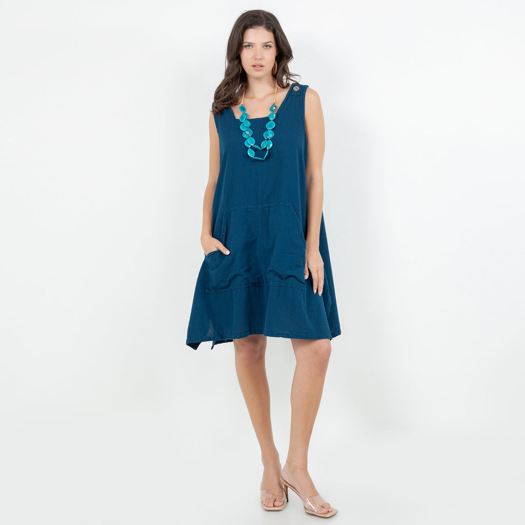 Zizi Tunic with Pocket! 100% Cotton Gauze