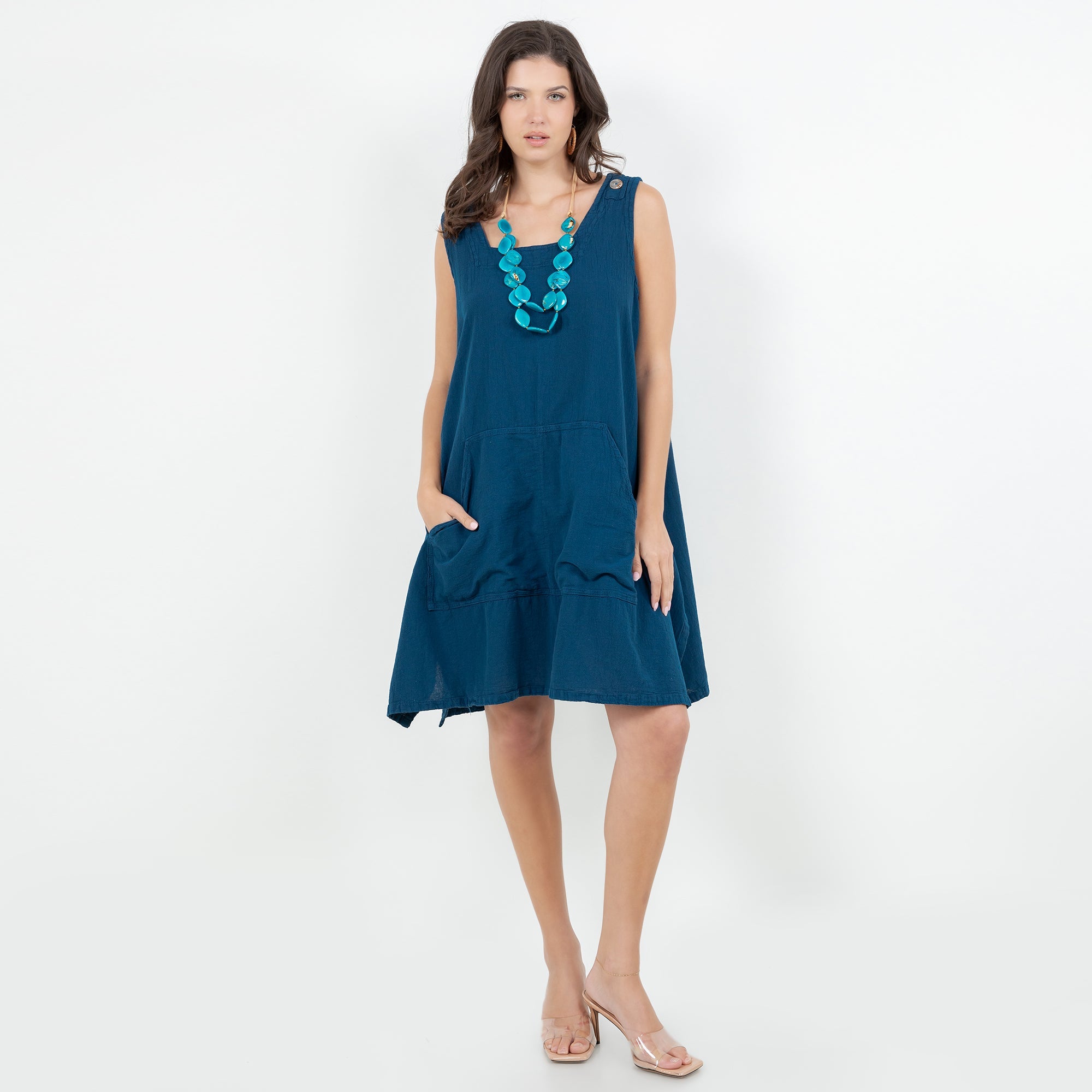 Zizi Tunic with Pocket! 100% Cotton Gauze