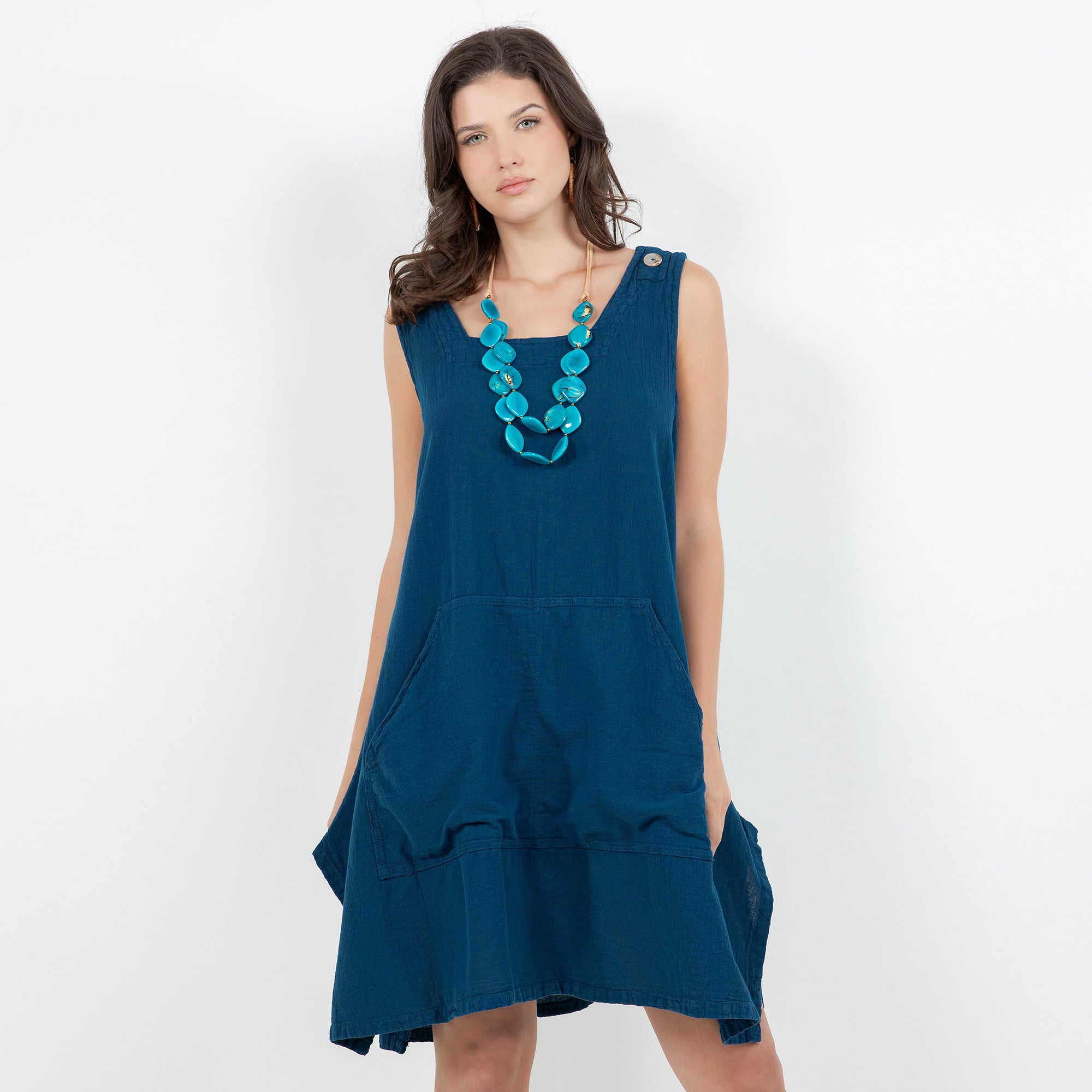Zizi Tunic with Pocket! 100% Cotton Gauze