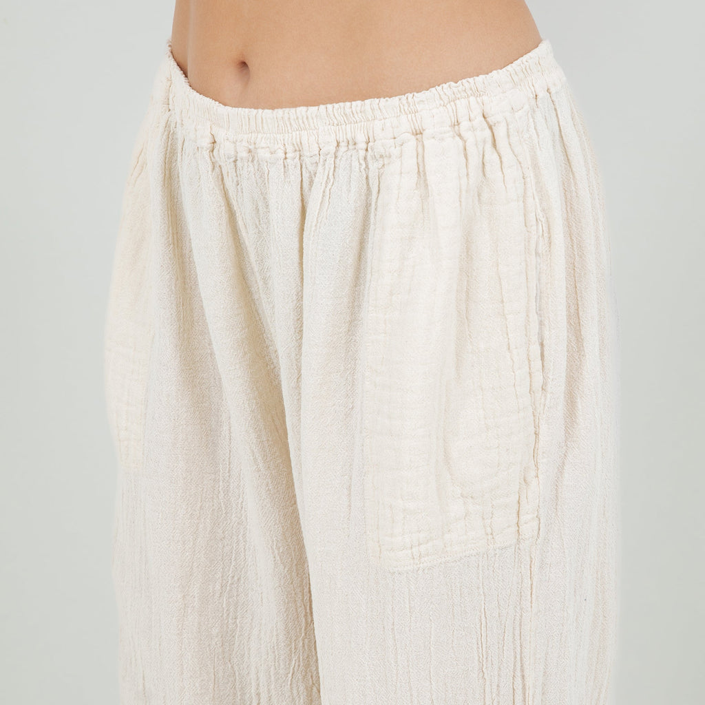 Lisa Cotton Gauze Pants with Pockets