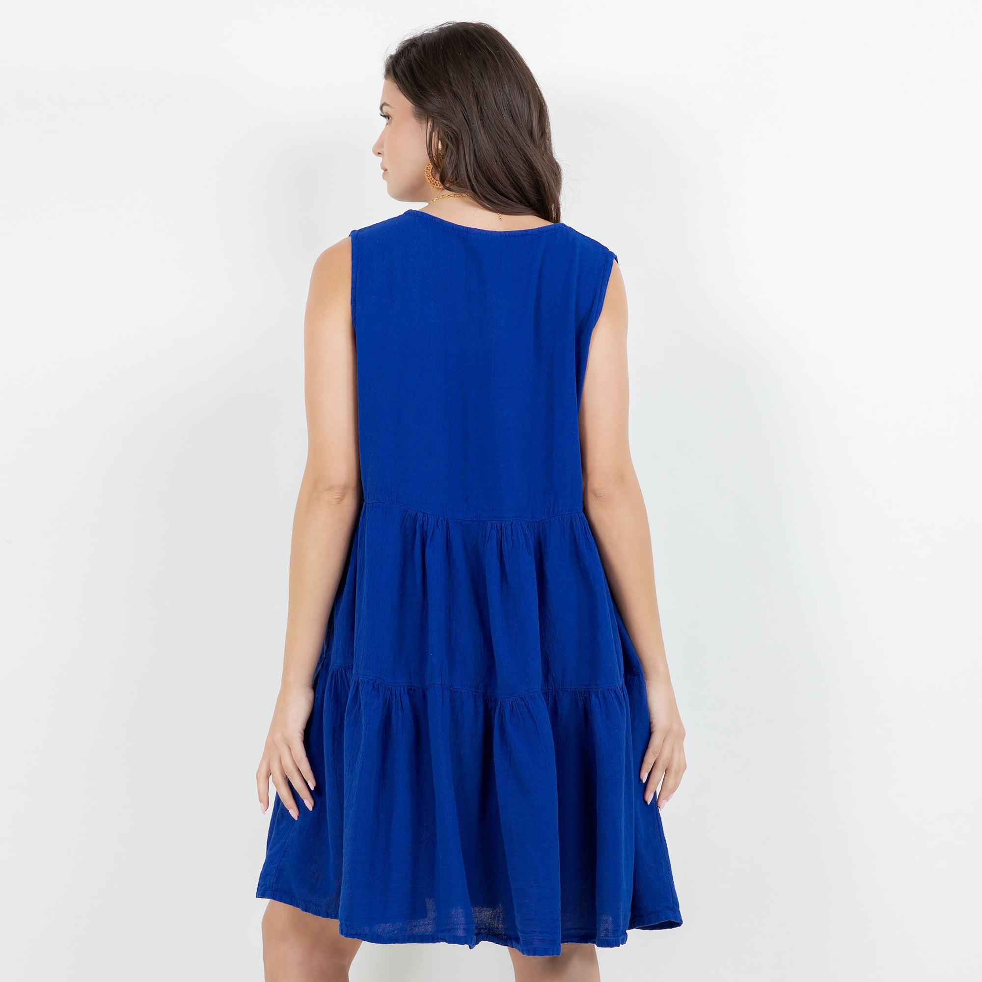 Anjanette Dress - 100% Cotton Gauze