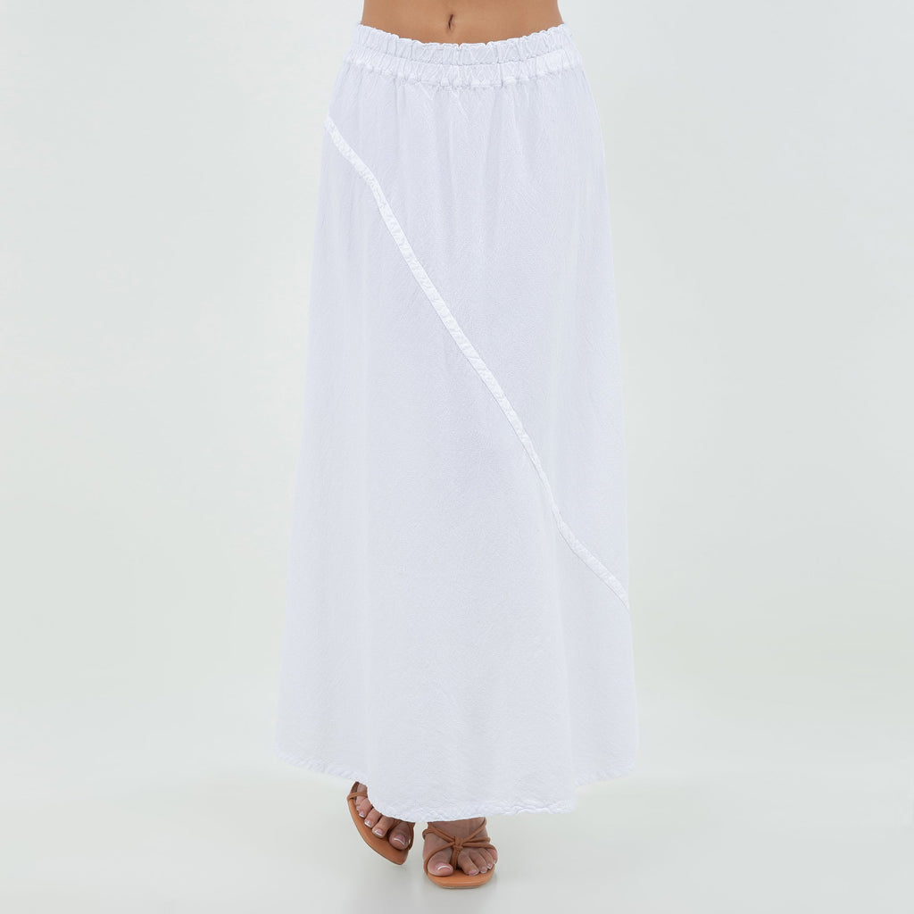 Ally - Your "Go To" resort style Skirt 100% Cotton Gauze