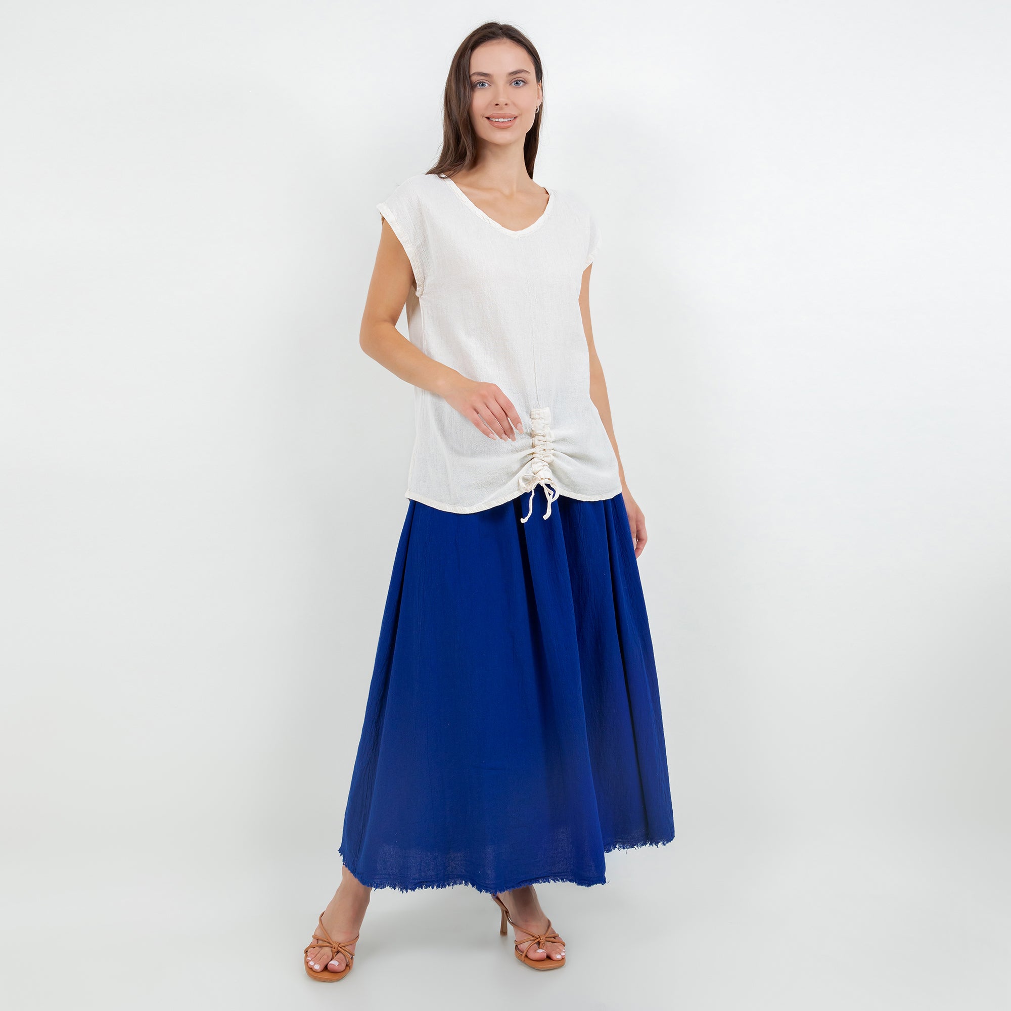 Fern Skirt 100% Cotton Gauze One Size