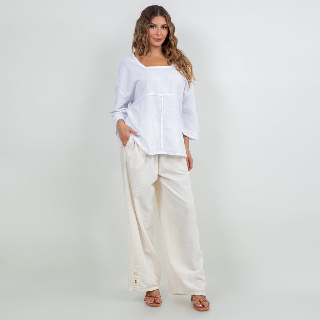 Elena Top 100% Cotton Gauze