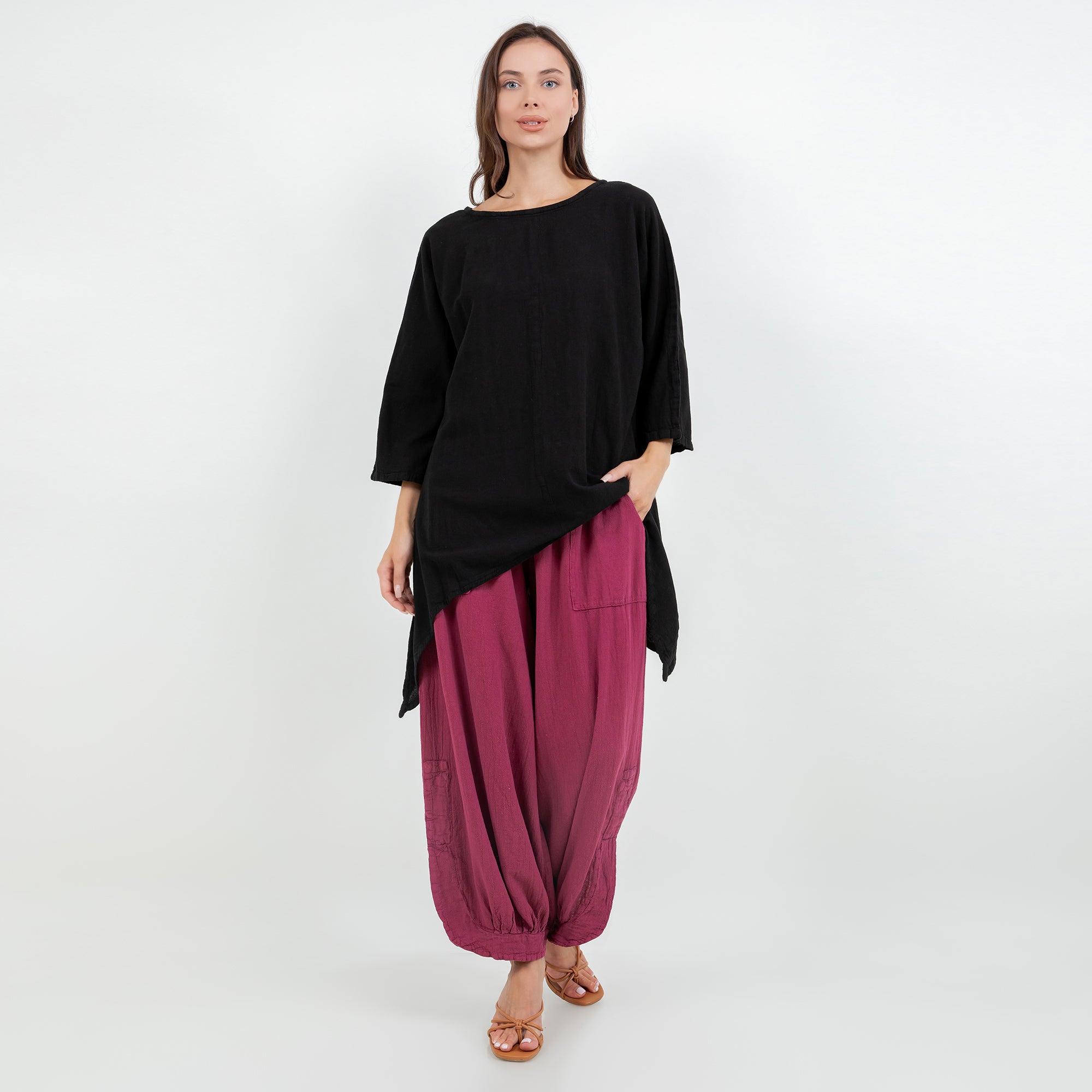 Women's Cotton Gauze Angela Top