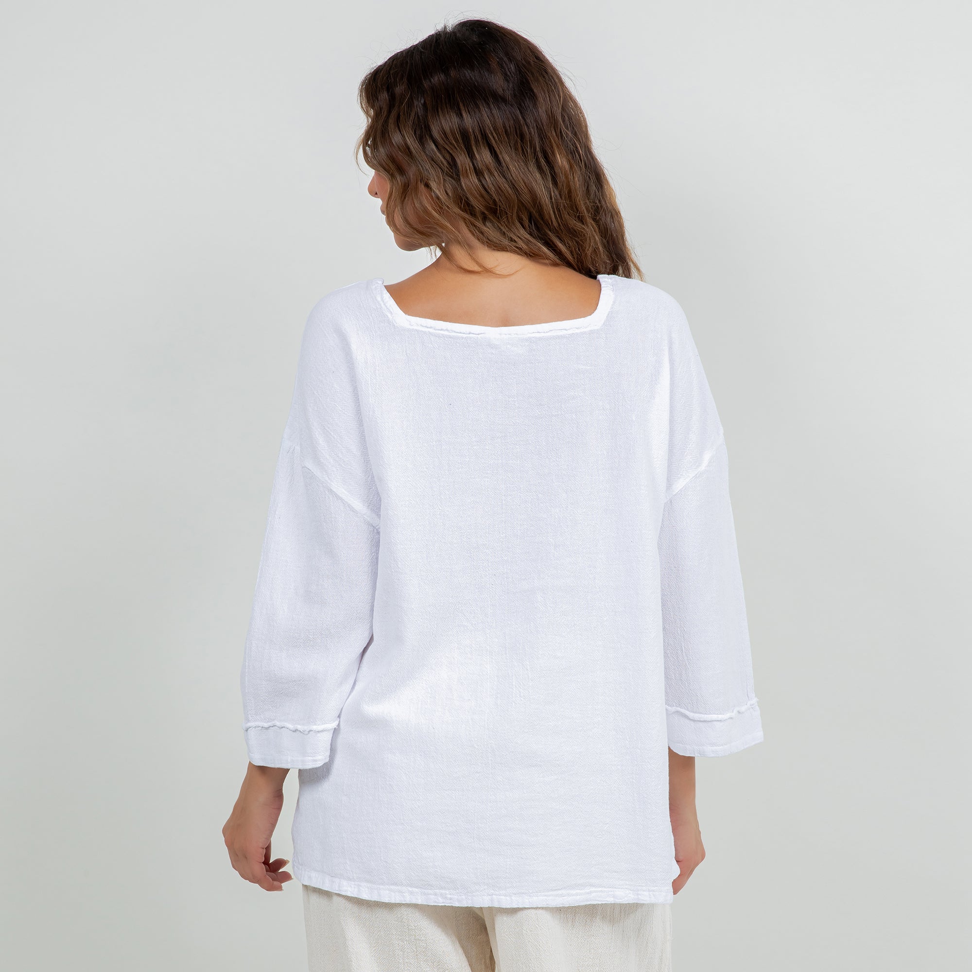 Elena Top 100% Cotton Gauze
