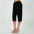 Women's Cotton Gauze Nydia Capri With Pockets