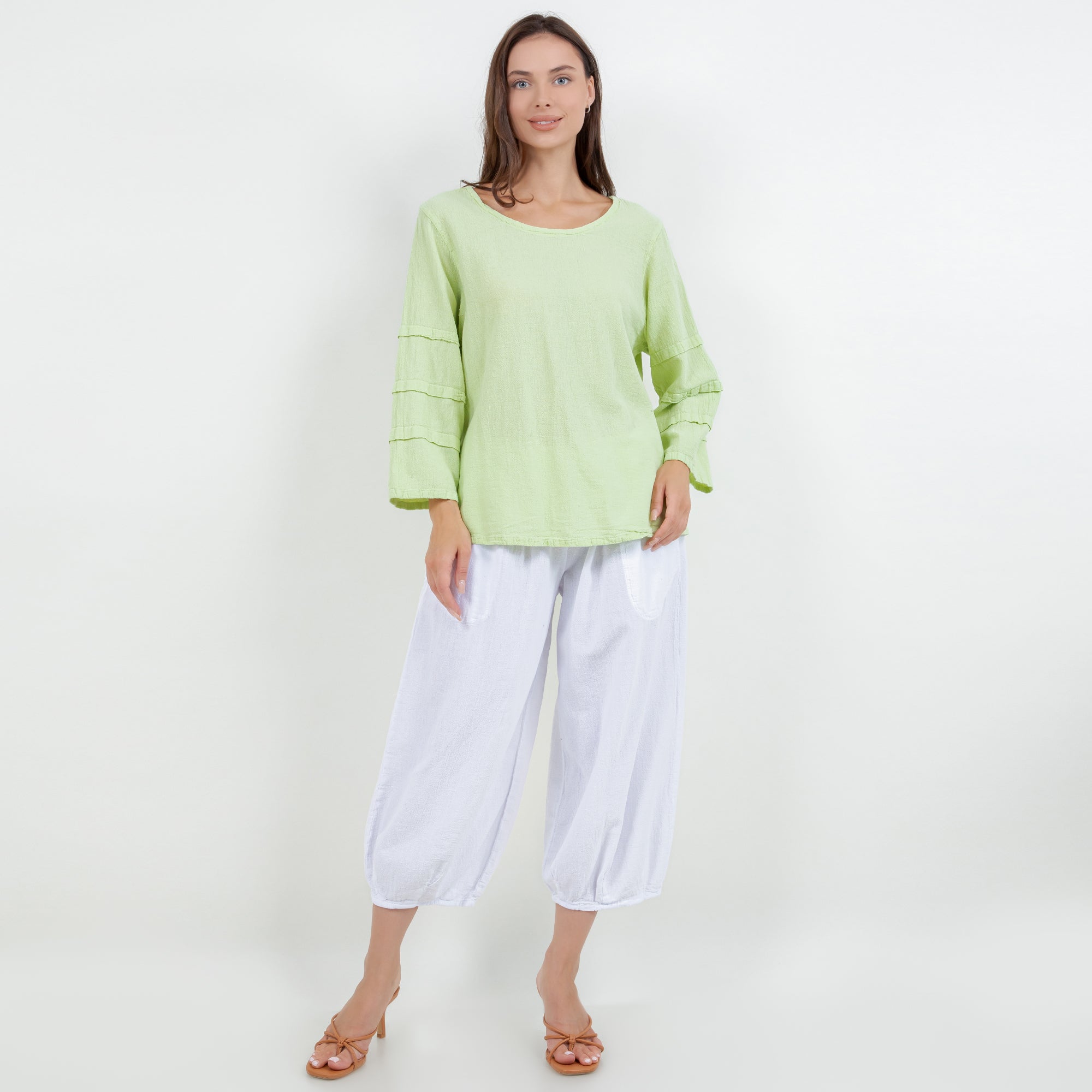 Elena Top 100% Cotton Gauze